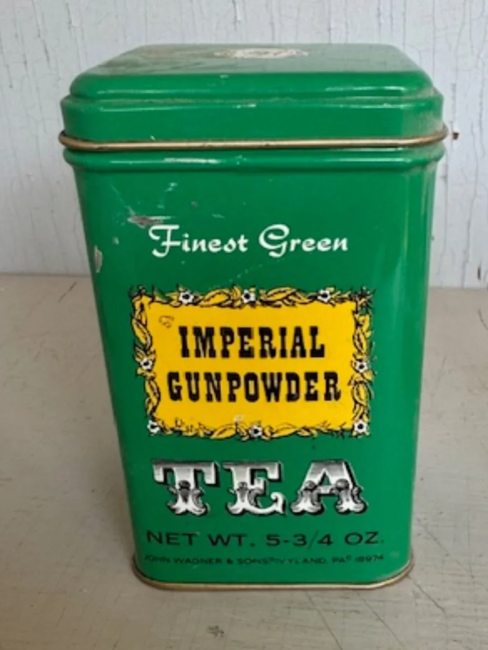 Imperial Gun PowderTea Tin